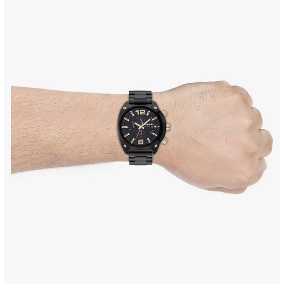 Diesel Men's Overflow Stainless Steel Chronograph Quartz Watch - Picture 10 of 12